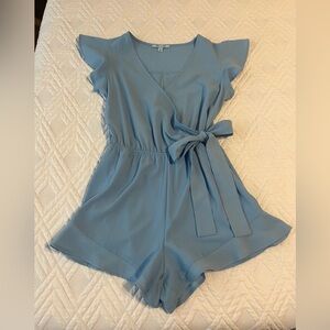 She and Sky Blue Romper